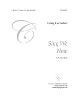 Sing We Now SATB choral sheet music cover